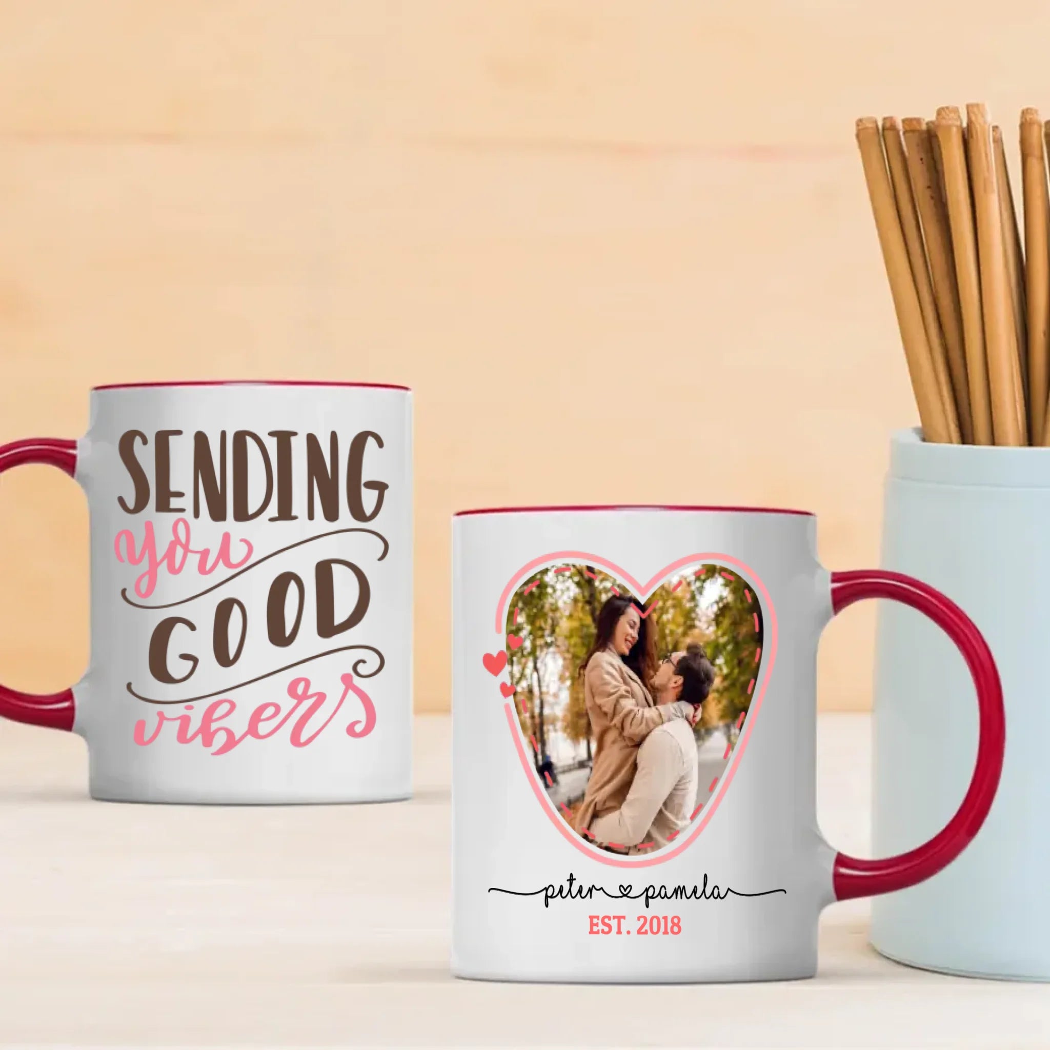 Heart Pattern Love Symbol Mug – Celebrate Your Endless and True Love - 89Prints