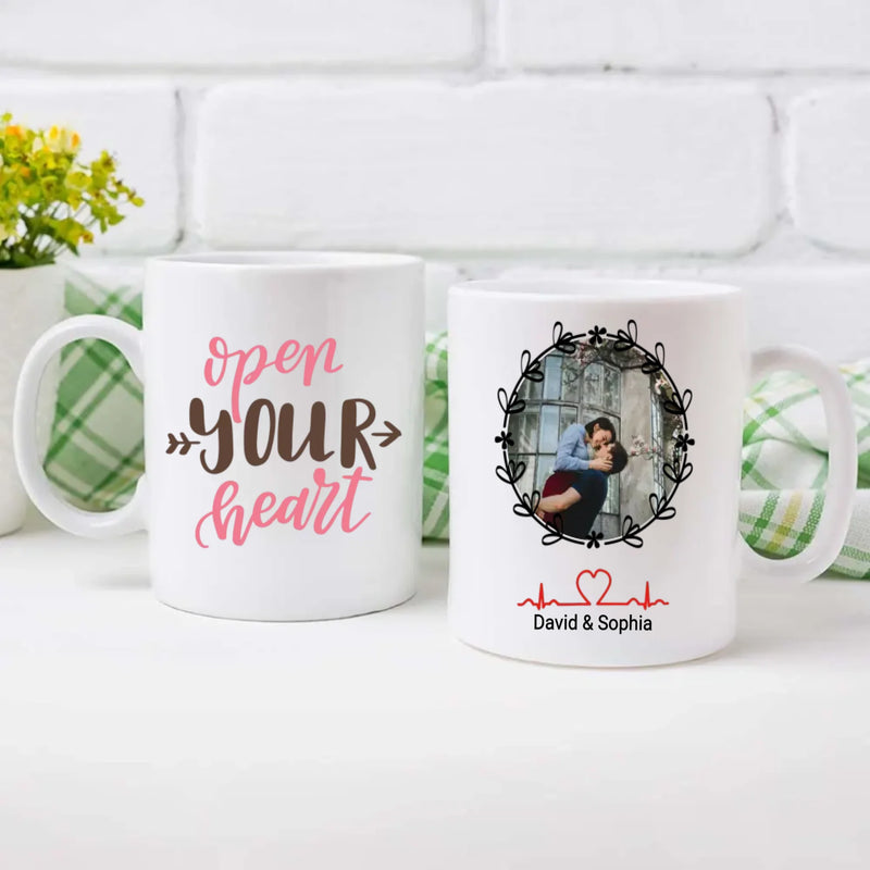 Love Mug with Printed Names – Speak Your Heart in Every Sip - 89Prints