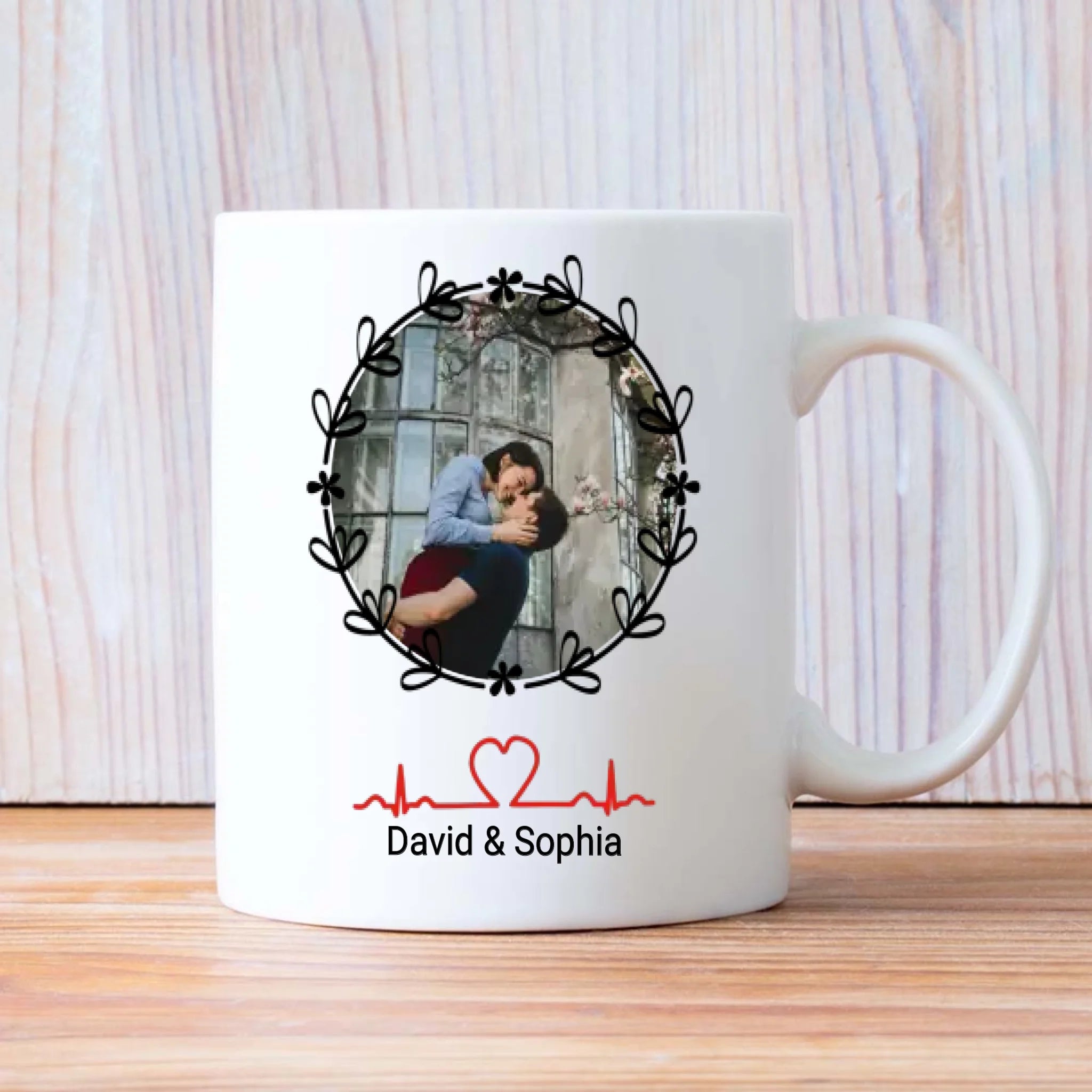 Love Mug with Printed Names – Speak Your Heart in Every Sip - 89Prints