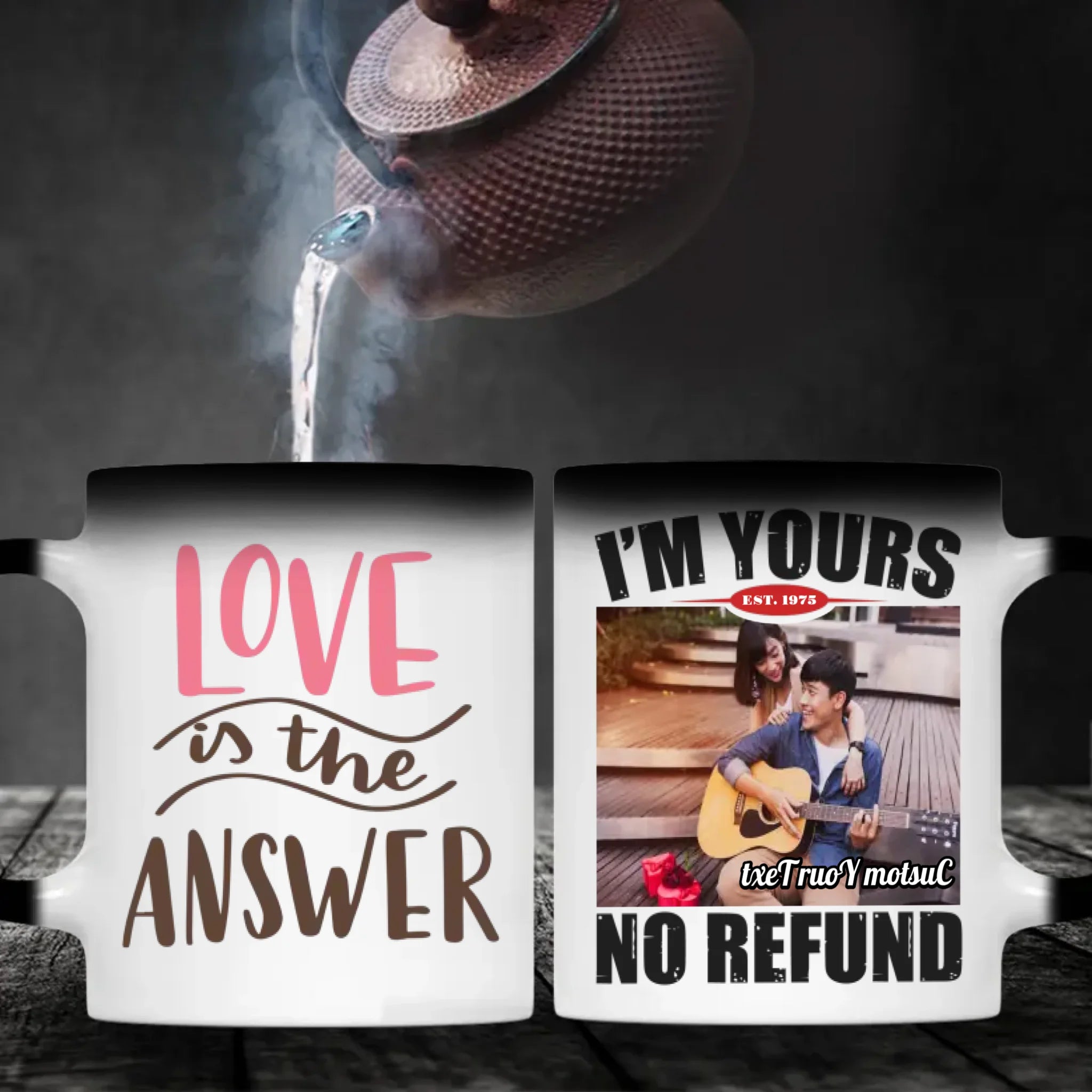 Color Changing Ceramic Photo Mug – Reveal Your Special Moments with Every Warm Sip - 89Prints