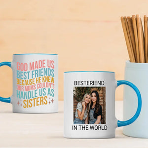 Magic Bestie Mug – Personalized Color-Changing Gift for Best Friend - 89Prints