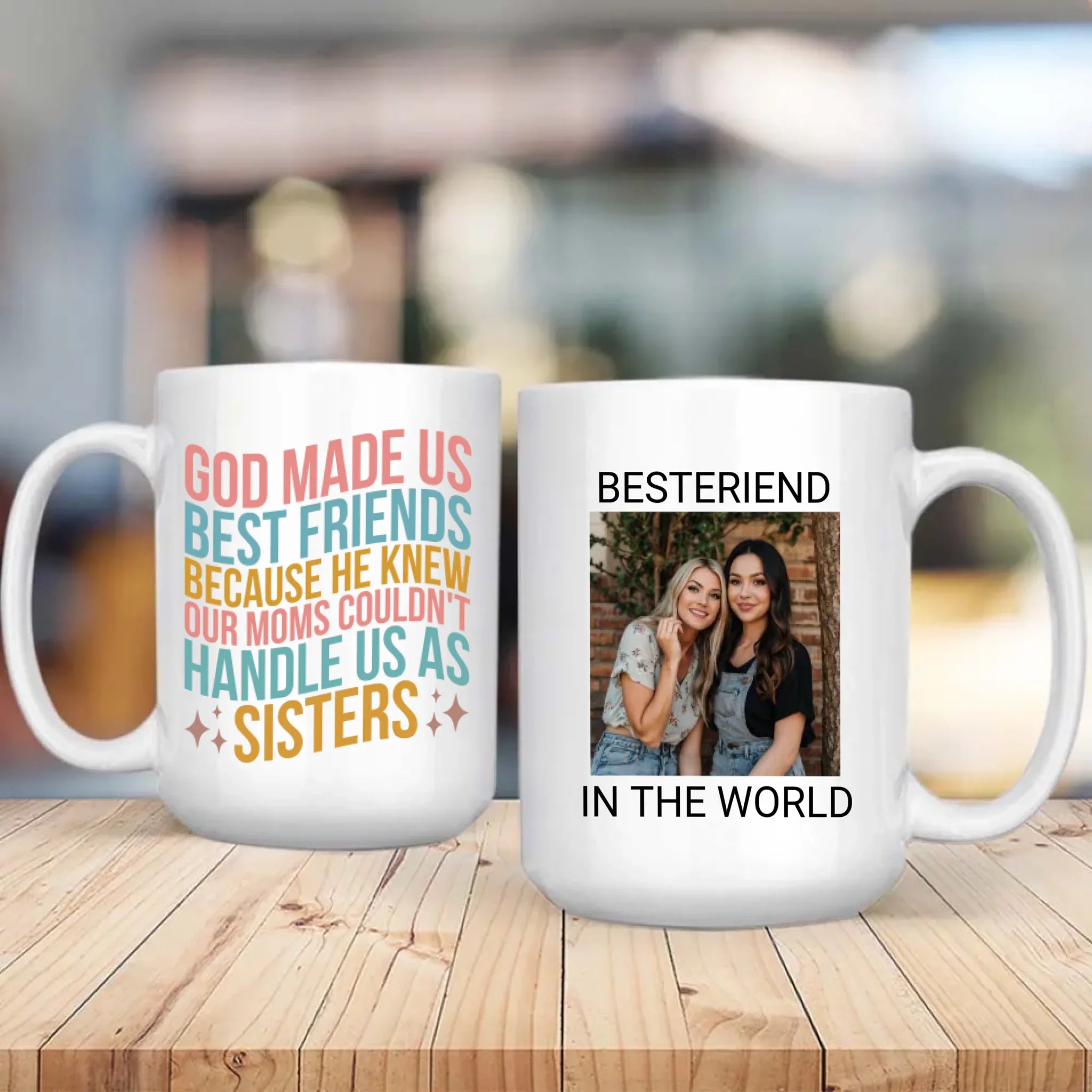 Magic Bestie Mug – Personalized Color-Changing Gift for Best Friend - 89Prints