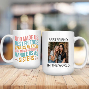 Magic Bestie Mug – Personalized Color-Changing Gift for Best Friend - 89Prints