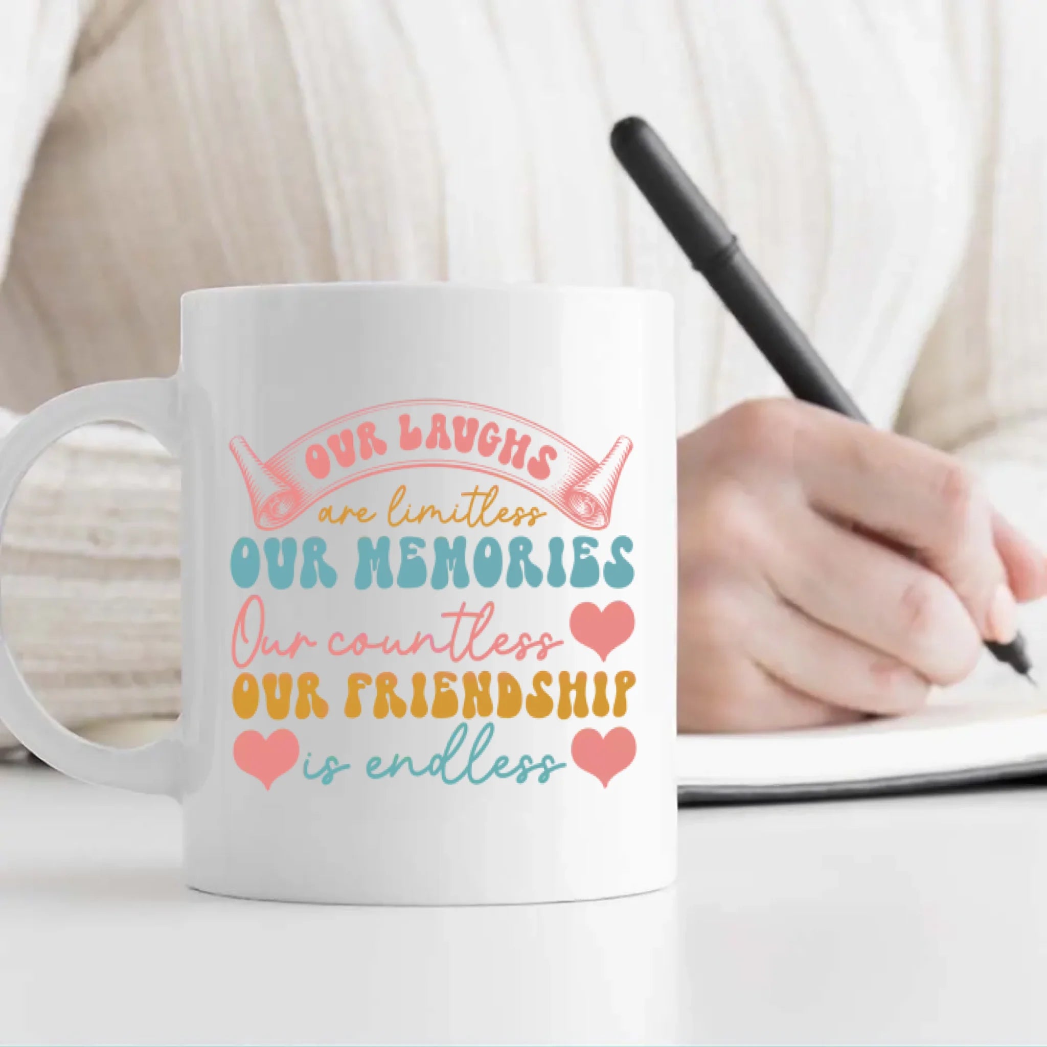 Bestie Mug – Personalized Friendship Coffee Cup - 89Prints