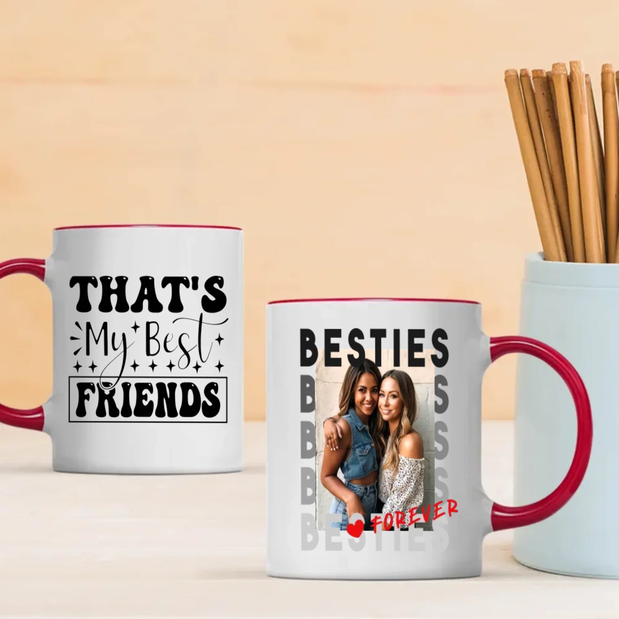 Custom Magic Bestie Mug – Friendship Gift with a Twist - 89Prints