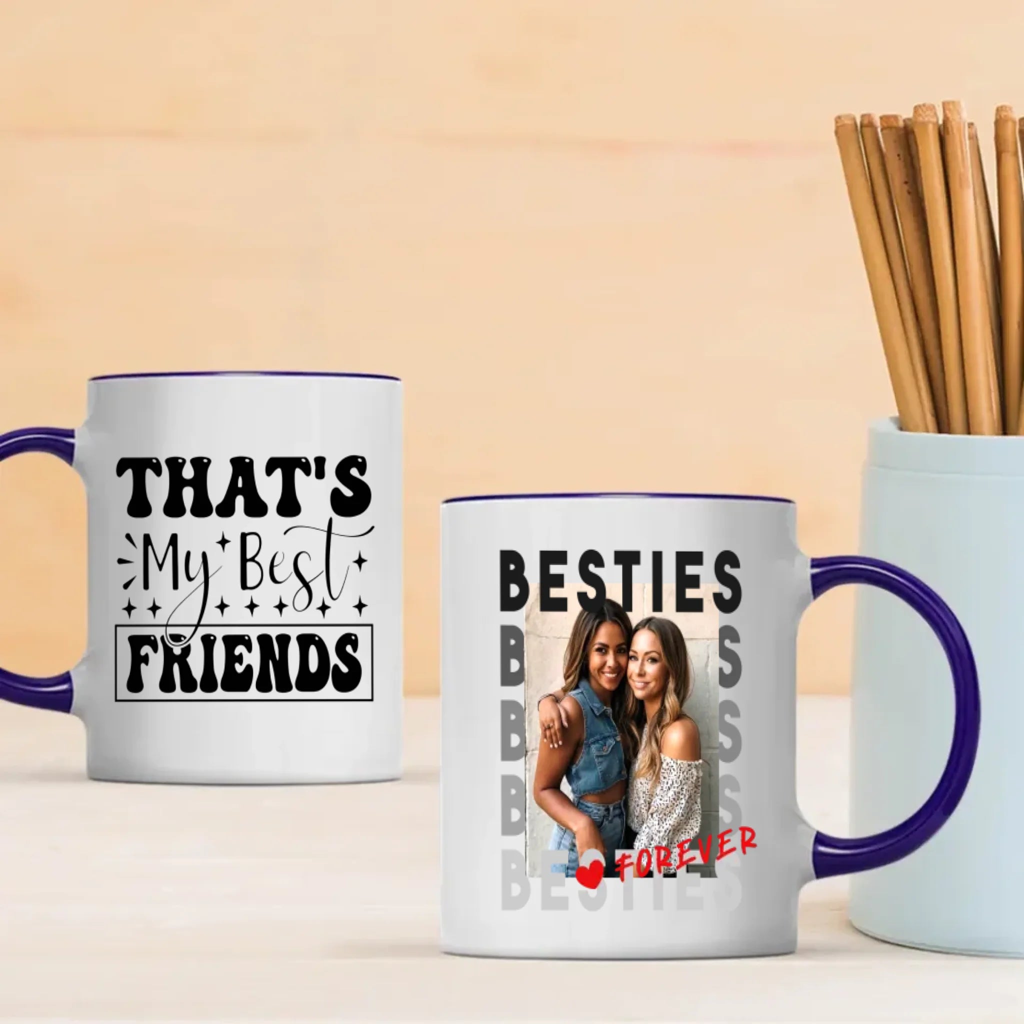 Custom Magic Bestie Mug – Friendship Gift with a Twist - 89Prints