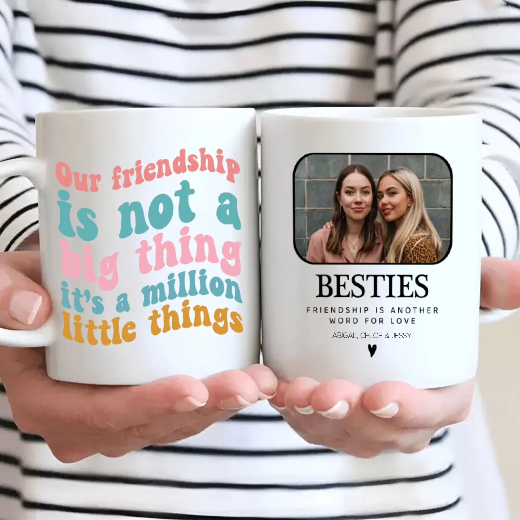 Personalized Mug for Bestie – A Gift Made with Love - 89Prints