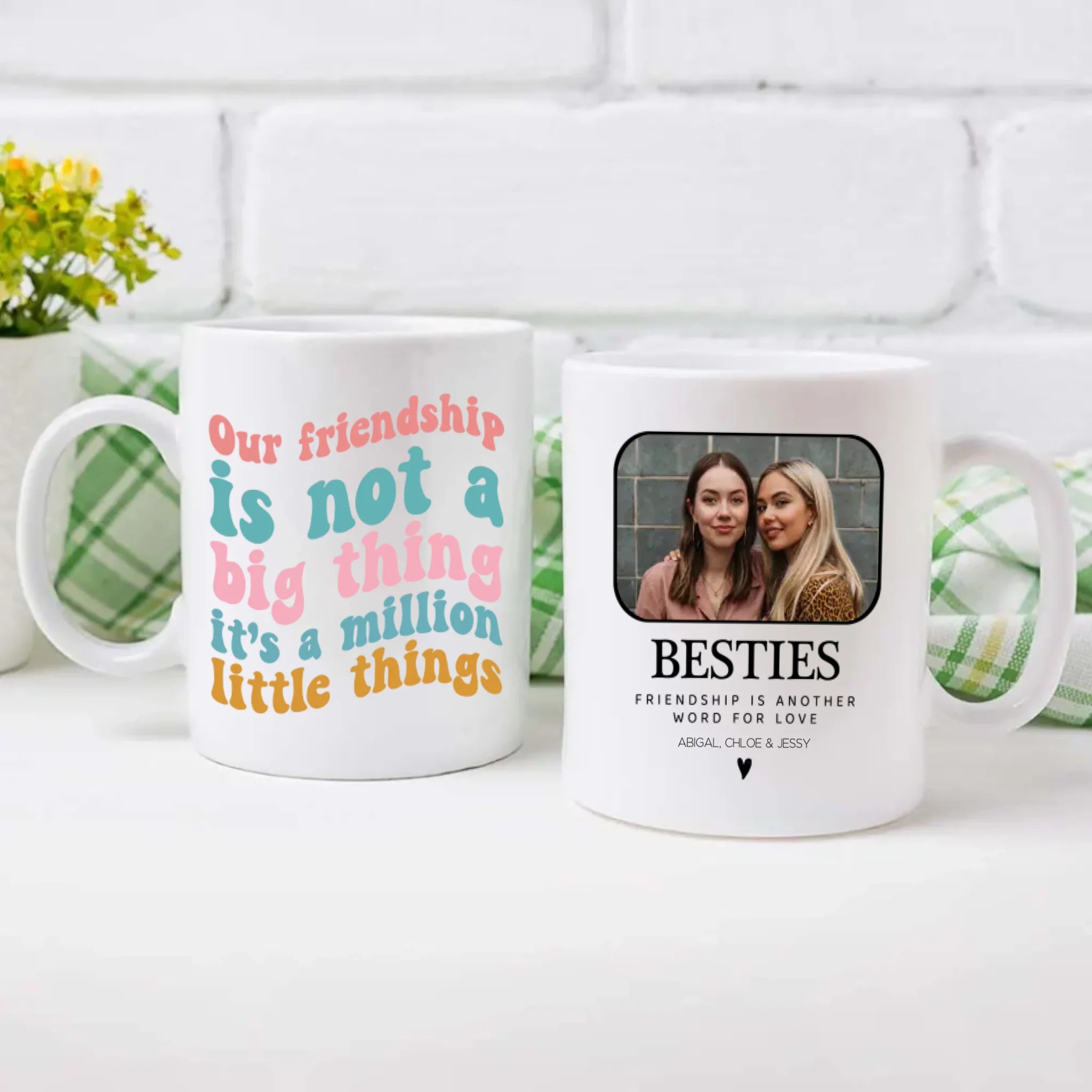 Personalized Mug for Bestie – A Gift Made with Love - 89Prints