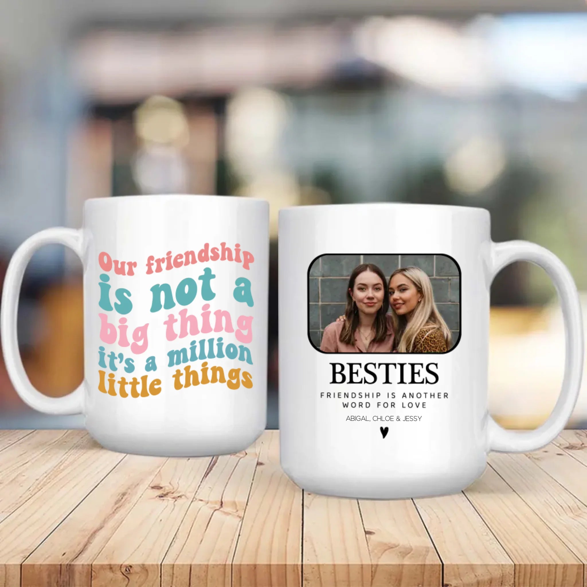 Personalized Mug for Bestie – A Gift Made with Love - 89Prints
