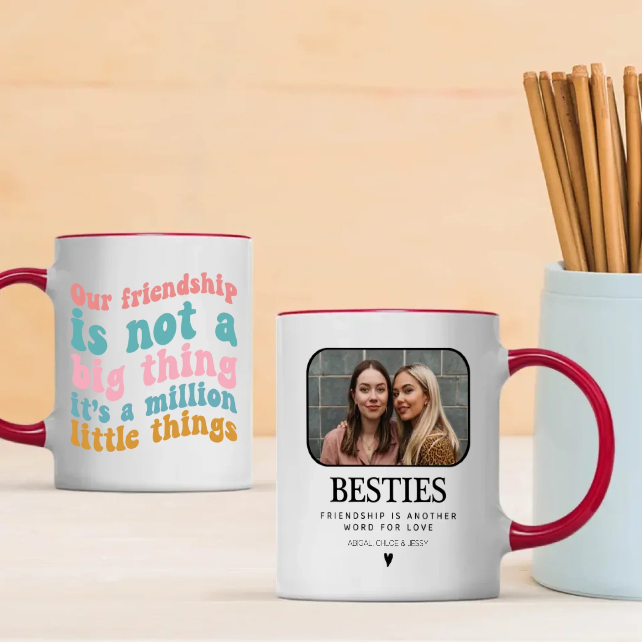 Personalized Mug for Bestie – A Gift Made with Love - 89Prints