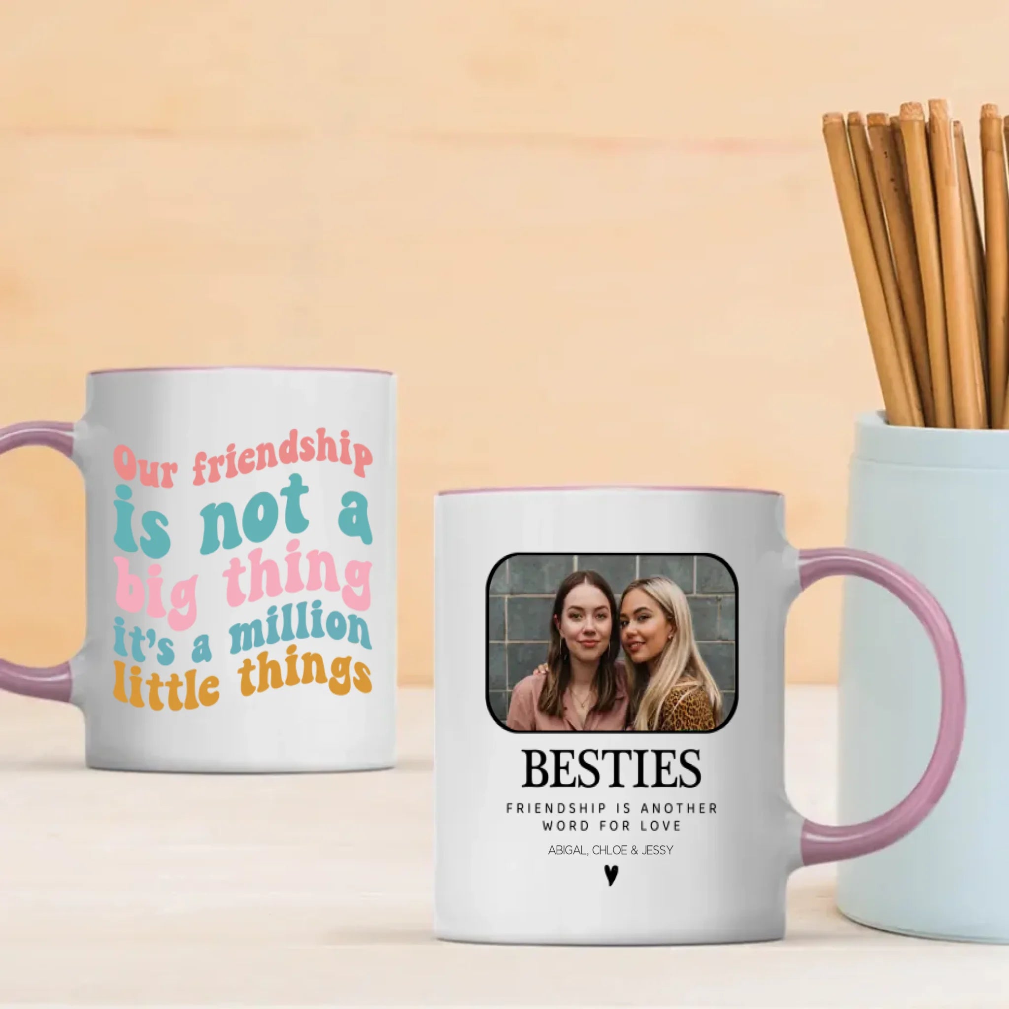 Personalized Mug for Bestie – A Gift Made with Love - 89Prints