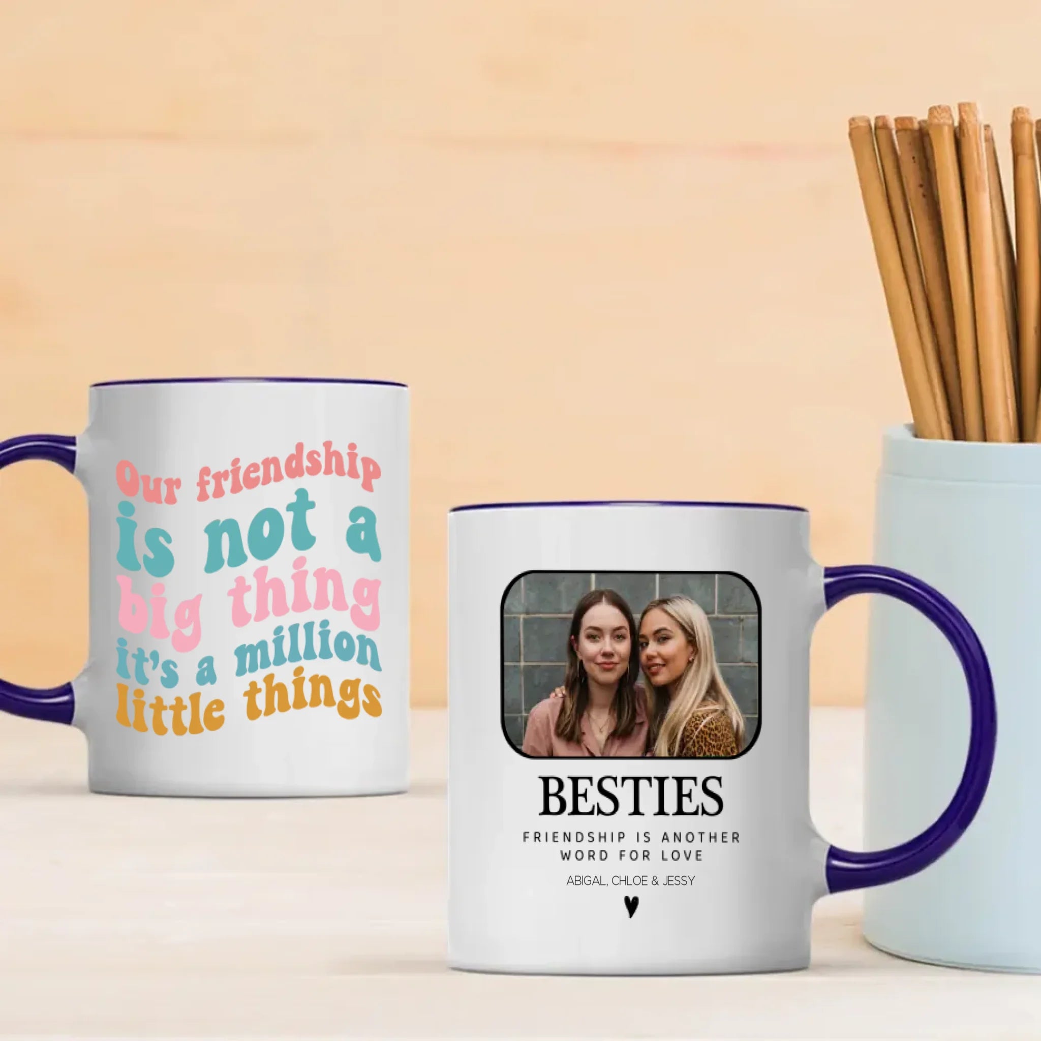 Personalized Mug for Bestie – A Gift Made with Love - 89Prints