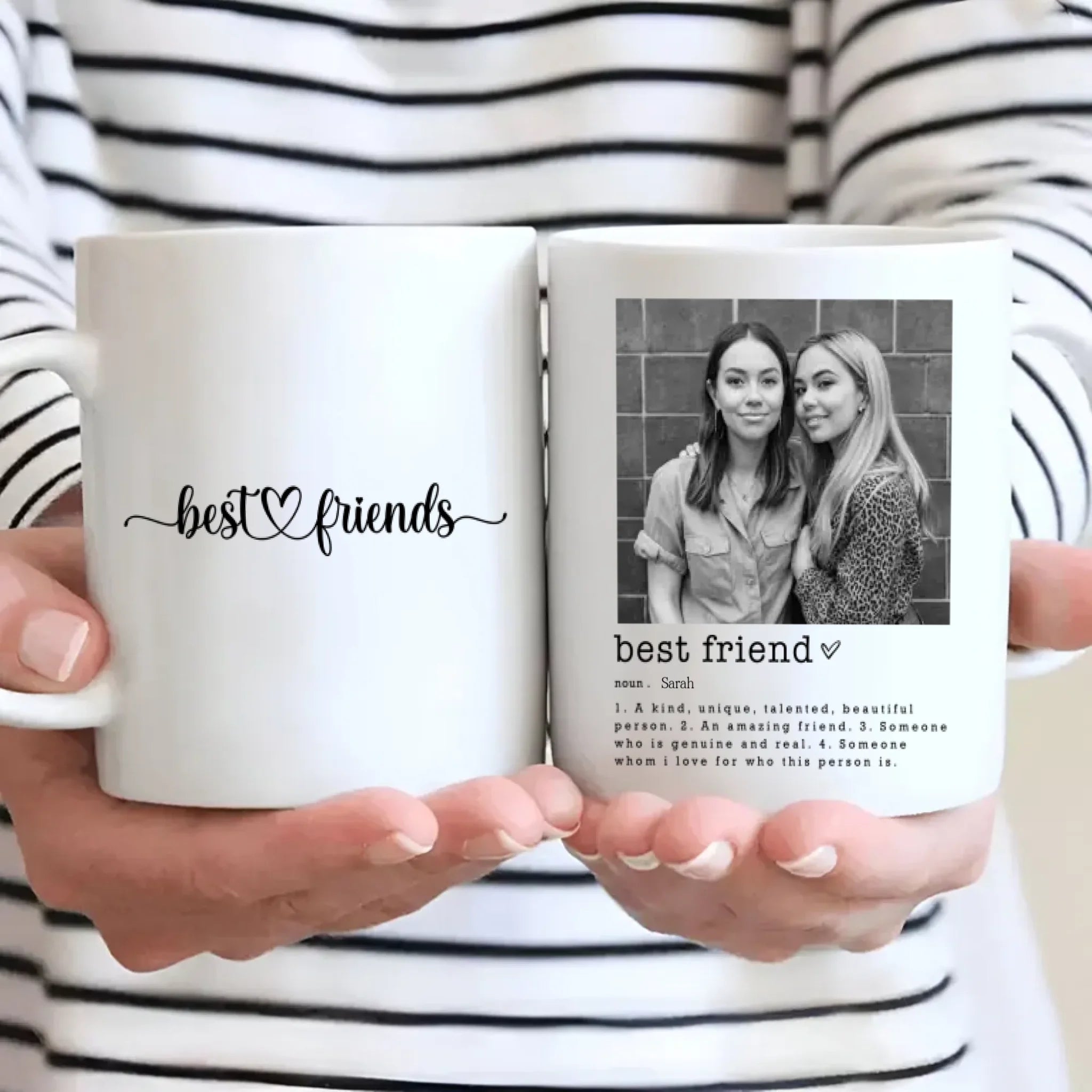 Best Friends Custom Mug – A Timeless Personalized Gift - 89Prints
