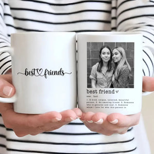 Best Friends Custom Mug – A Timeless Personalized Gift - 89Prints