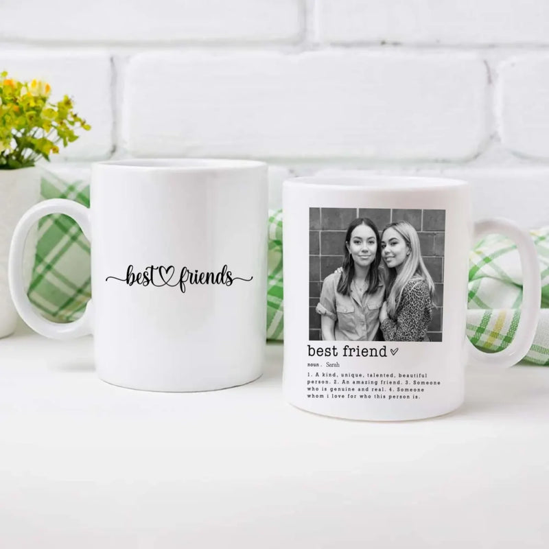 Best Friends Custom Mug – A Timeless Personalized Gift - 89Prints