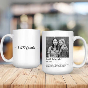 Best Friends Custom Mug – A Timeless Personalized Gift - 89Prints