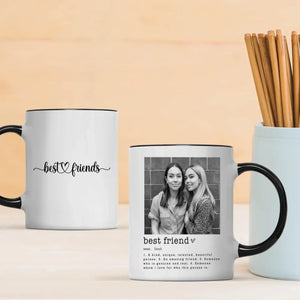 Best Friends Custom Mug – A Timeless Personalized Gift - 89Prints