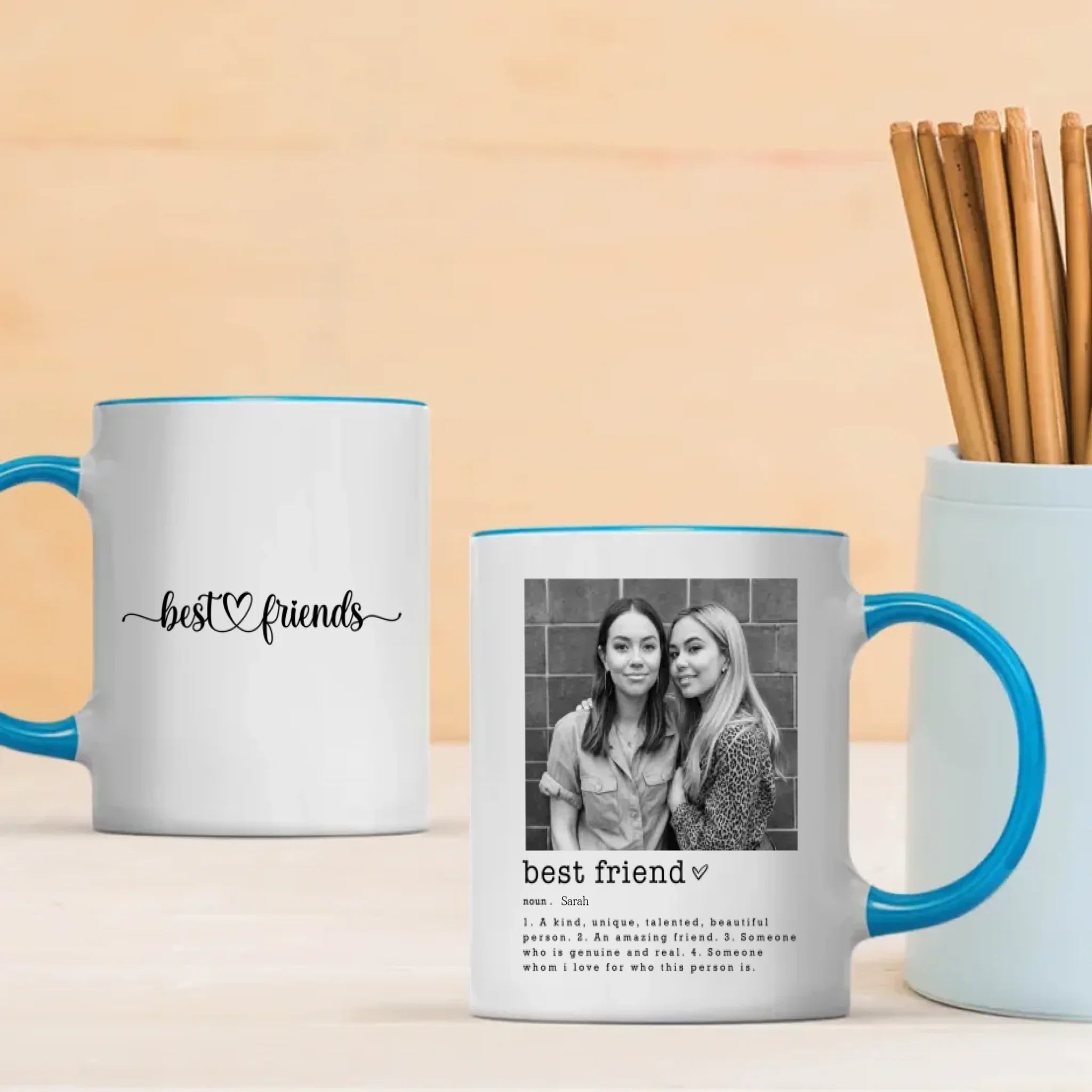 Best Friends Custom Mug – A Timeless Personalized Gift - 89Prints