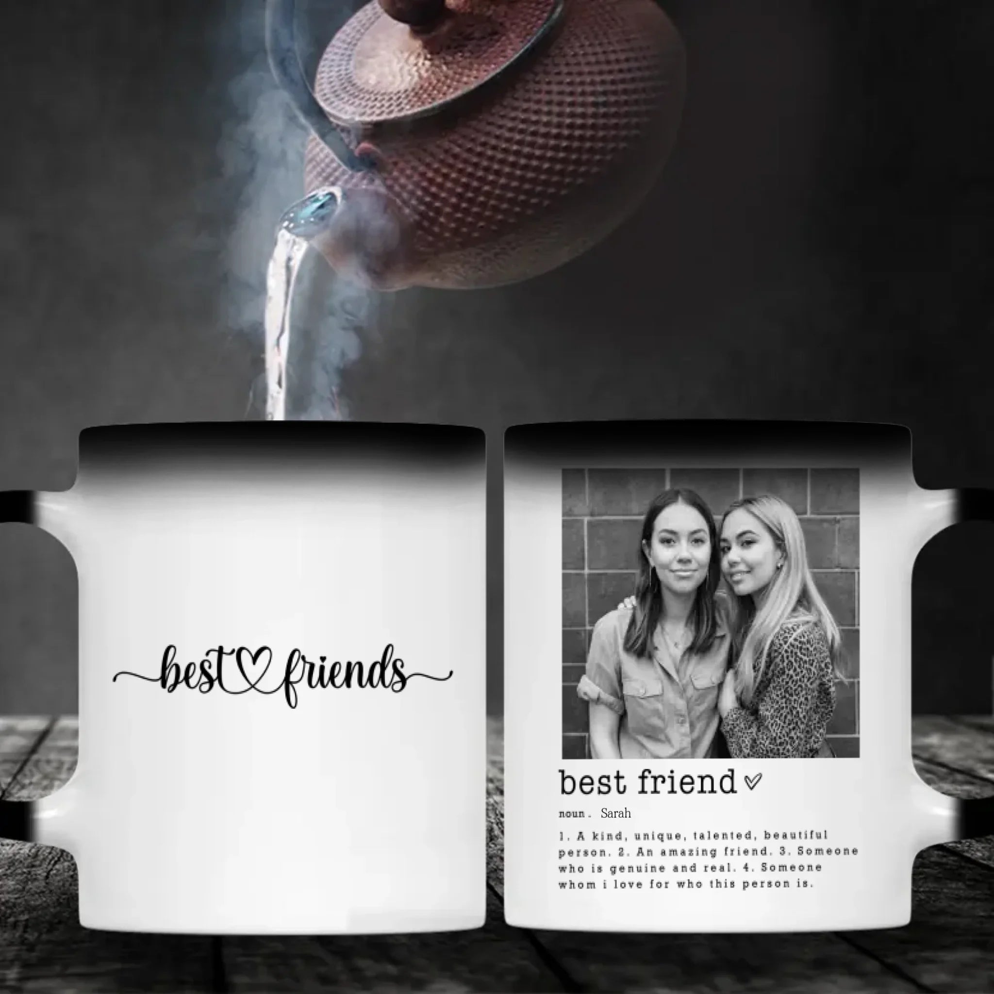 Best Friends Custom Mug – A Timeless Personalized Gift - 89Prints