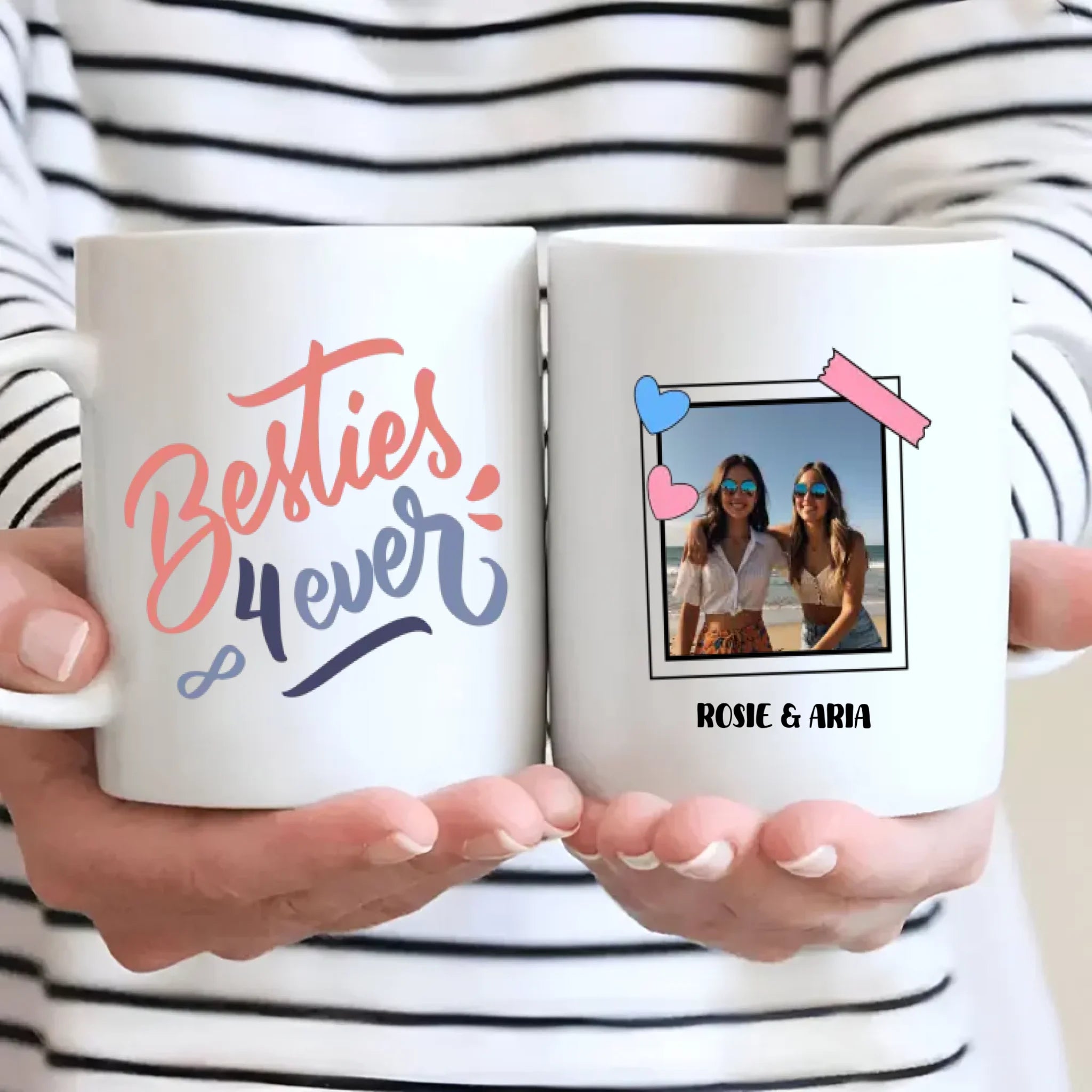 Best Friends Forever Mug – Playful Personalized Keepsake - 89Prints