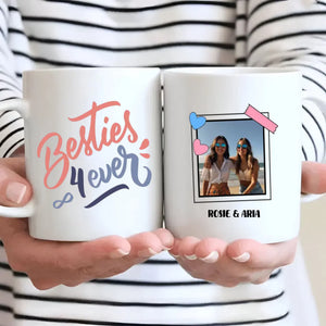 Best Friends Forever Mug – Playful Personalized Keepsake - 89Prints
