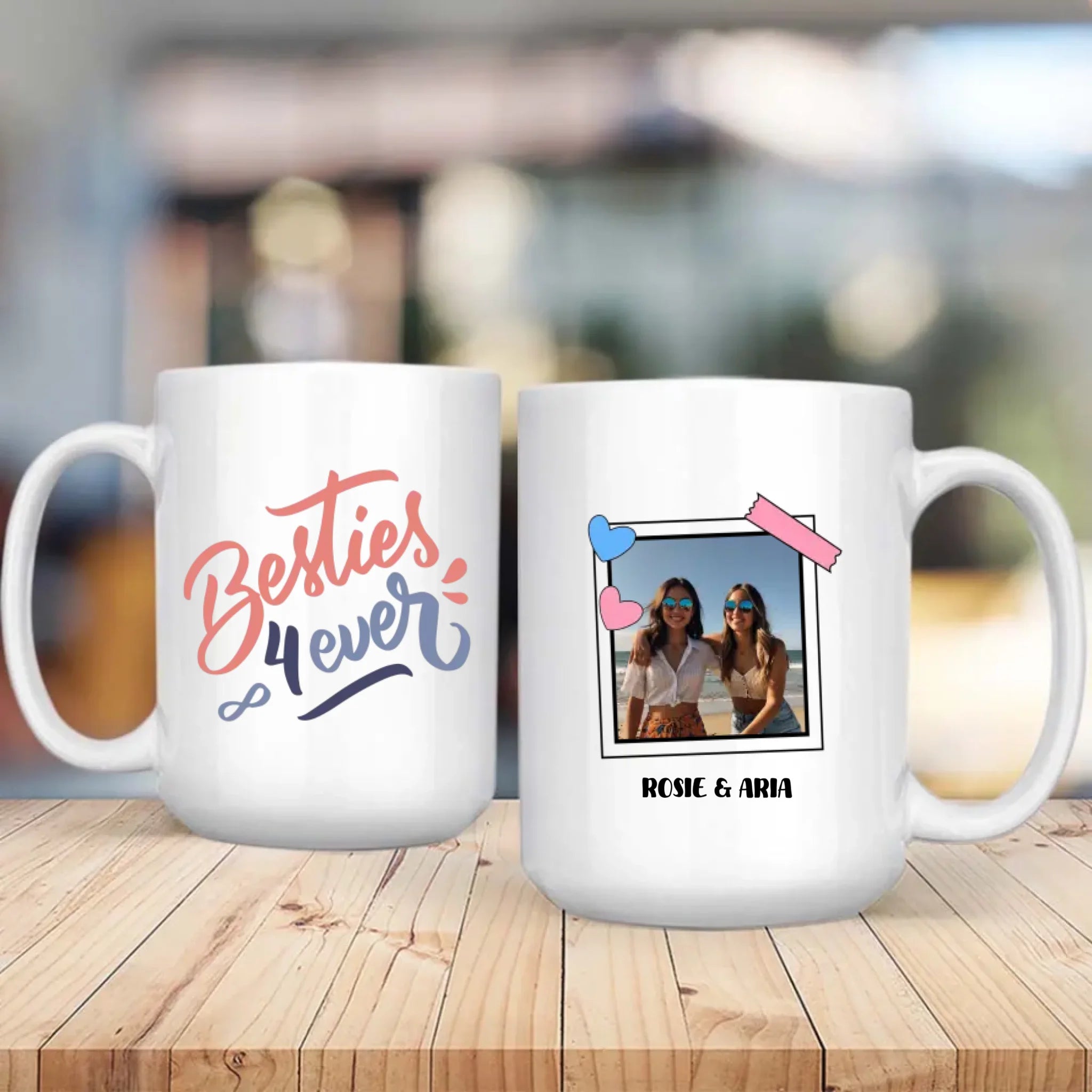 Best Friends Forever Mug – Playful Personalized Keepsake - 89Prints