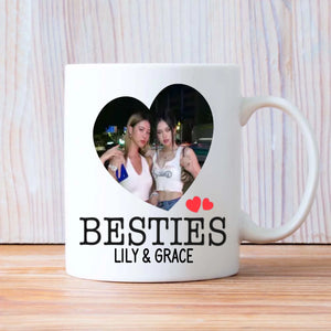 Life Is Better with Friends Personalized Mug – Perfect Bestie Gift - 89Prints