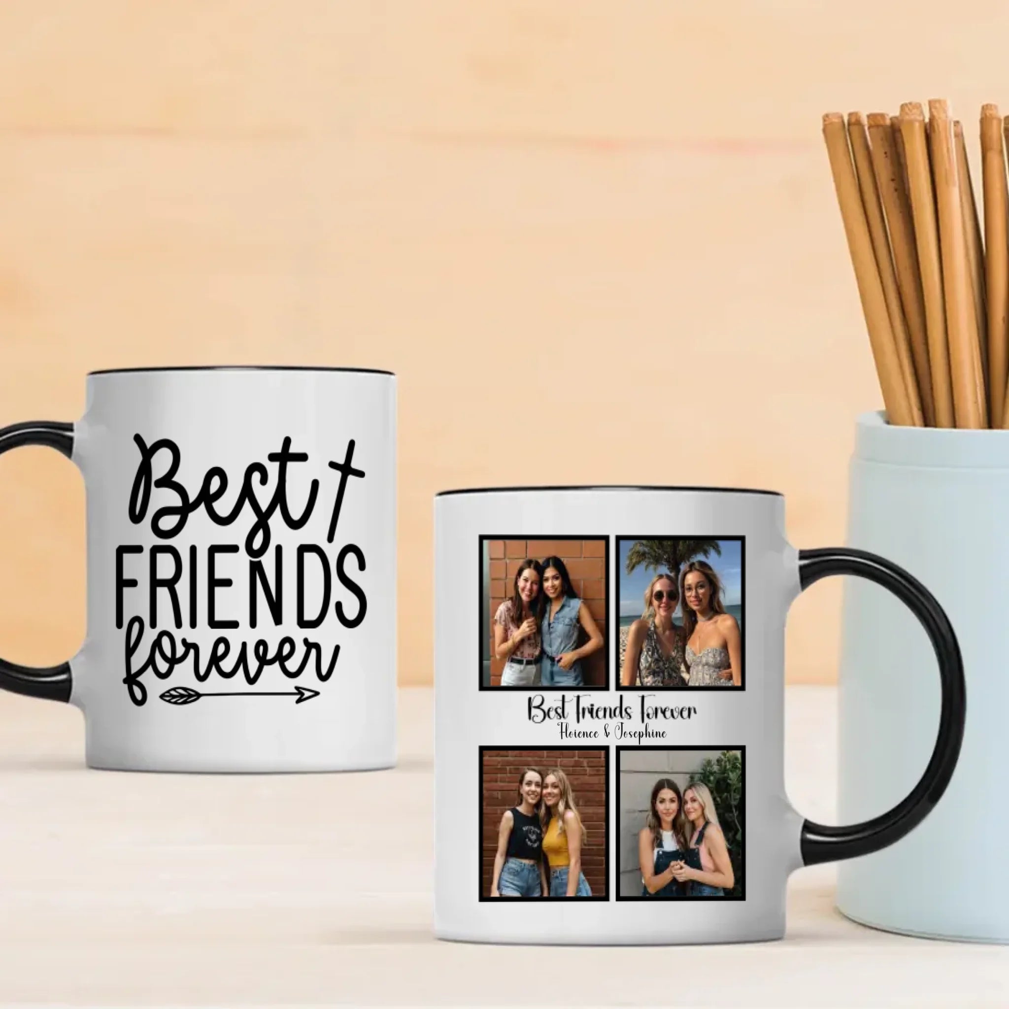 Personalized Keepsake Mug – Cherishing My Best Friend Forever - 89Prints