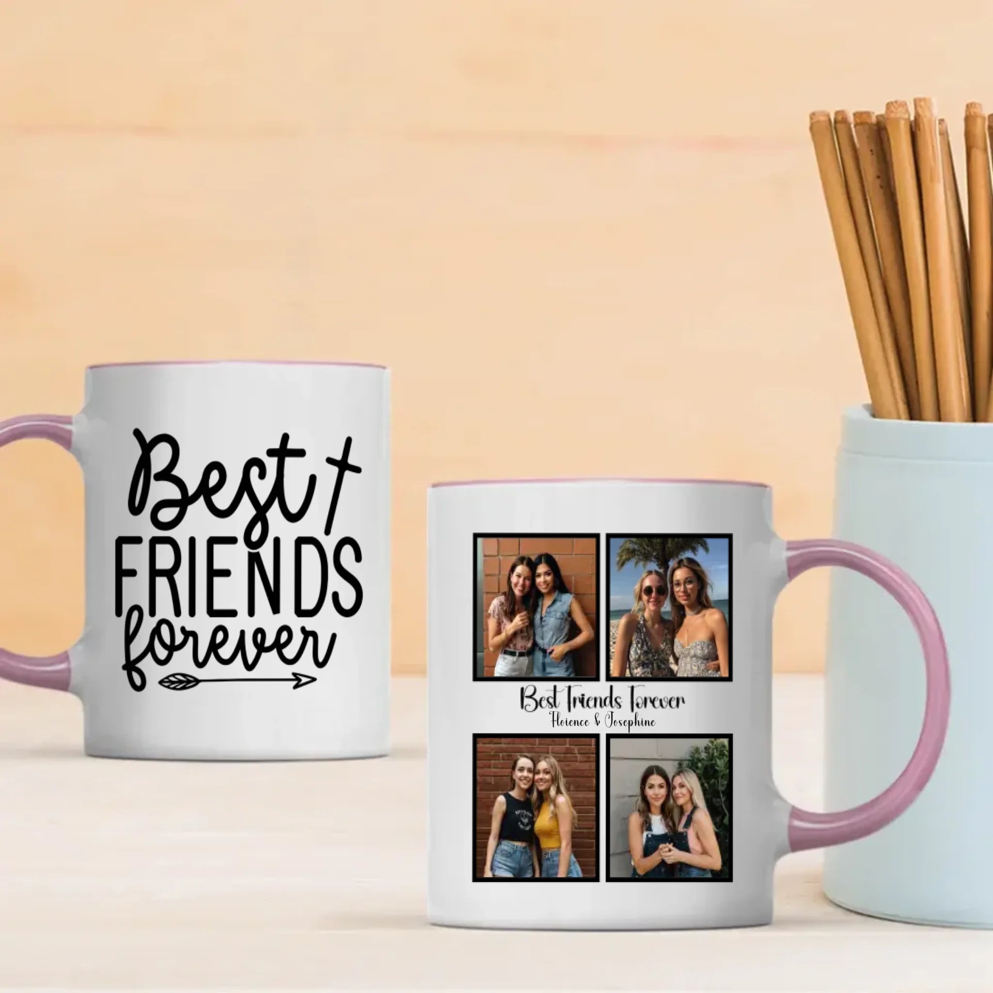 Personalized Keepsake Mug – Cherishing My Best Friend Forever - 89Prints
