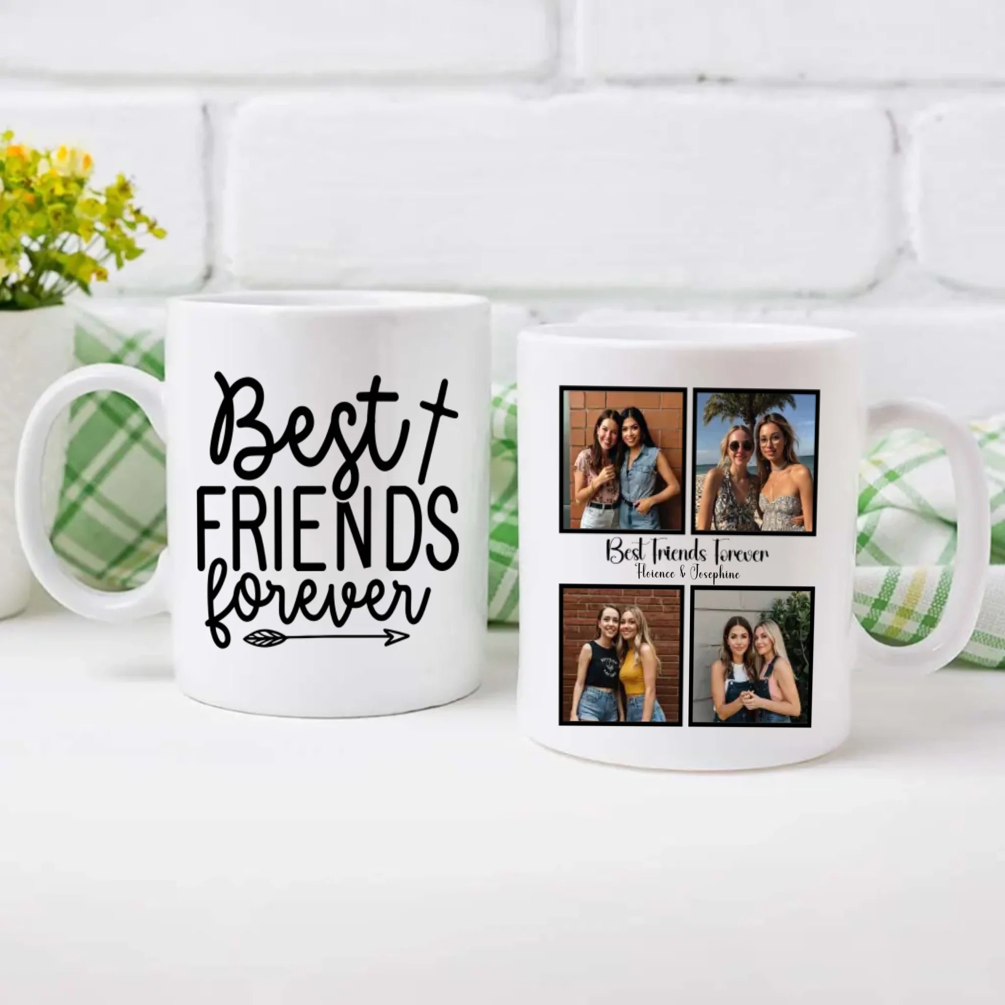 Personalized Keepsake Mug – Cherishing My Best Friend Forever - 89Prints