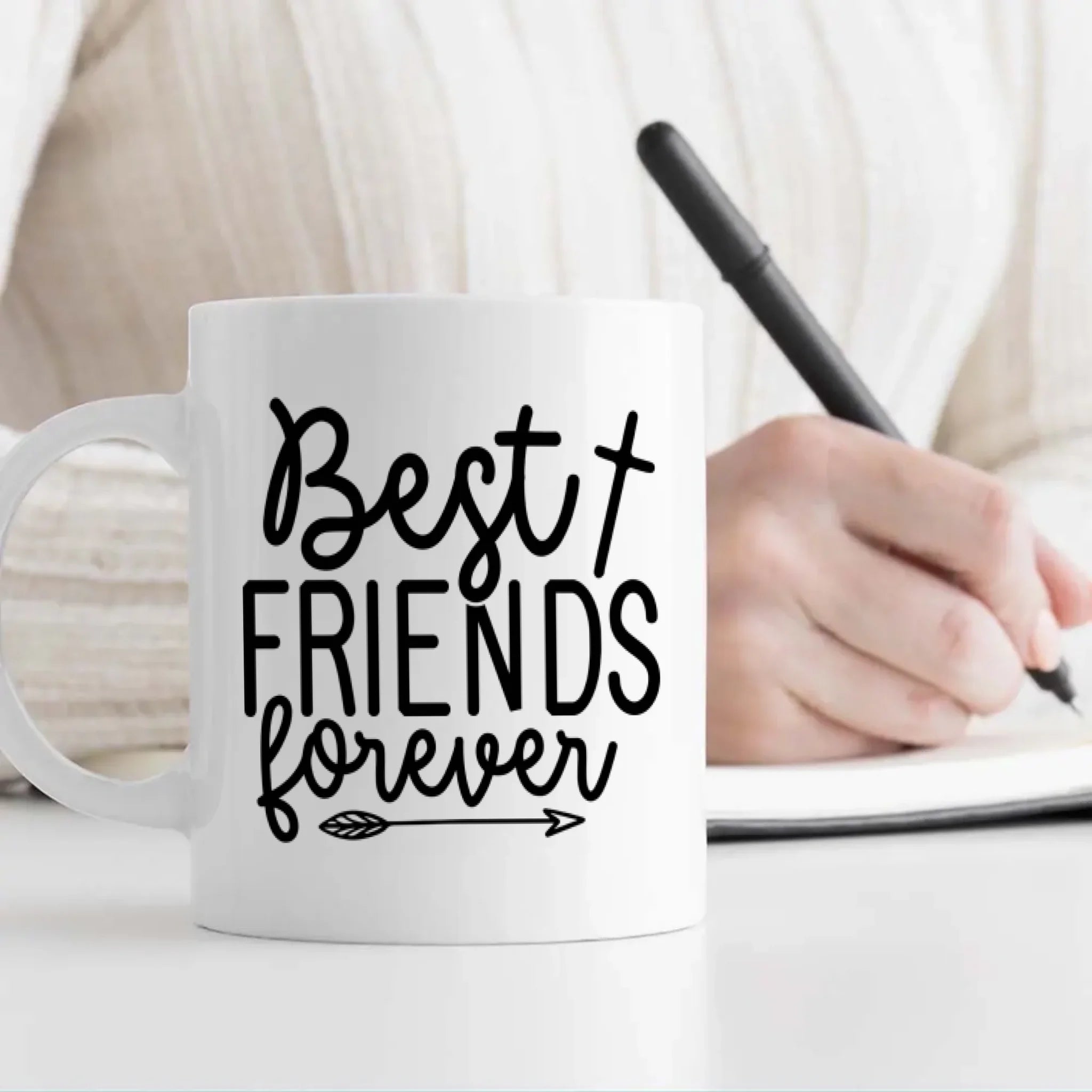 Personalized Keepsake Mug – Cherishing My Best Friend Forever - 89Prints