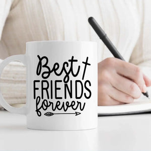 Personalized Keepsake Mug – Cherishing My Best Friend Forever - 89Prints