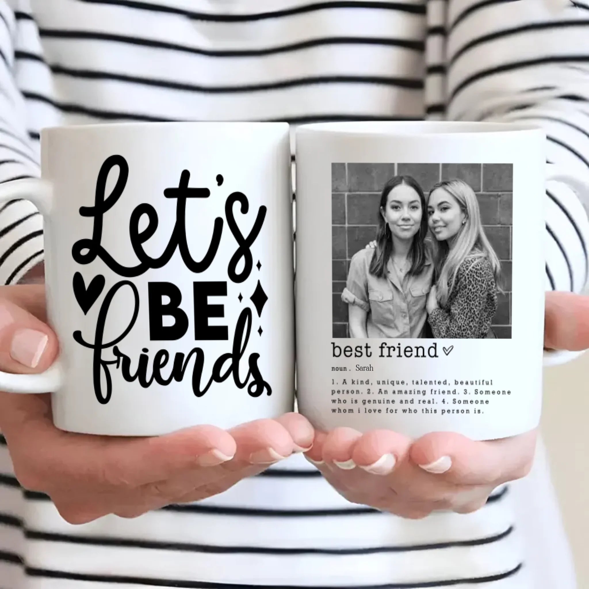 Let’s Be Friends Mug – A Sweet Start to Every Connection - 89Prints