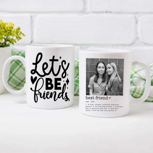 Let’s Be Friends Mug – A Sweet Start to Every Connection - 89Prints
