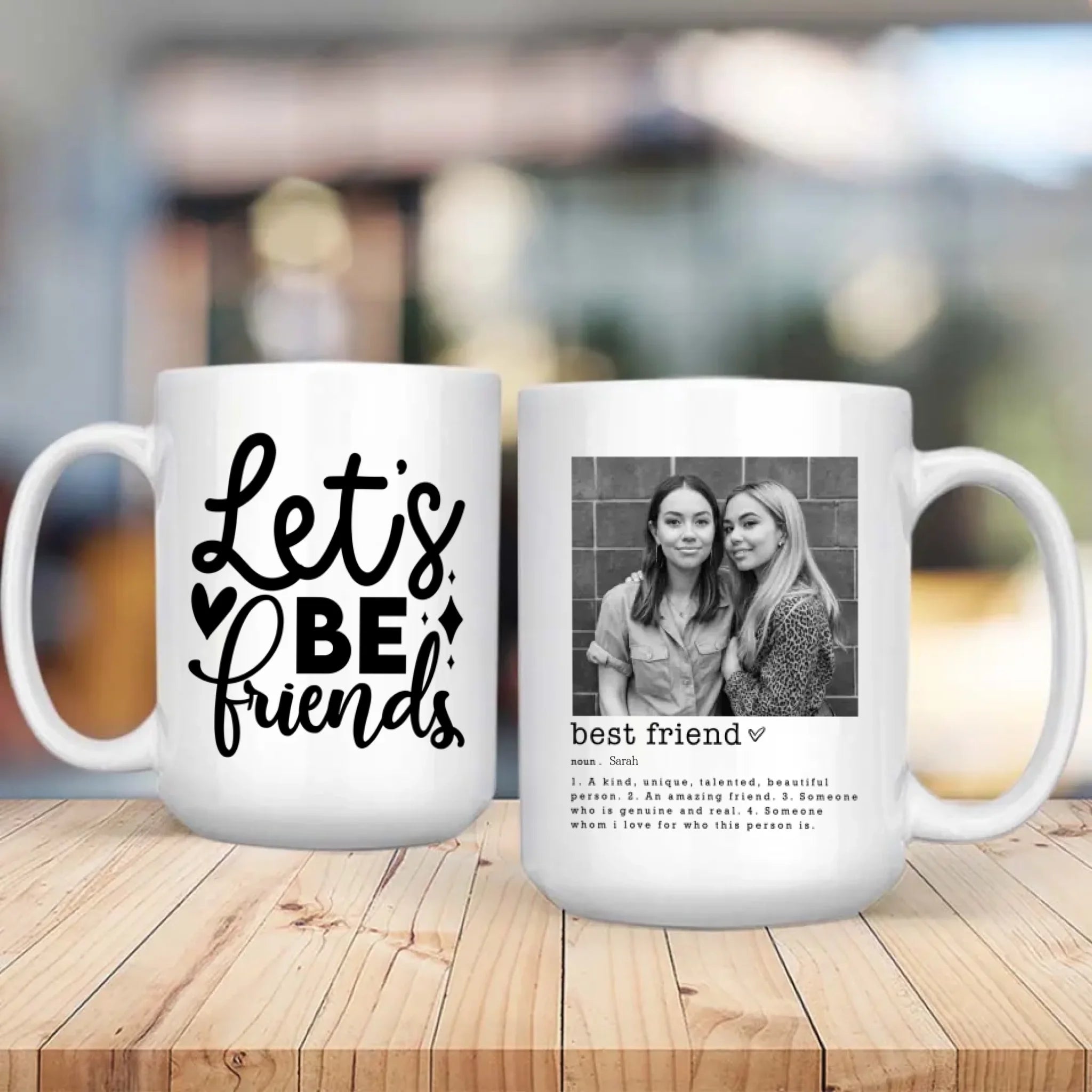 Let’s Be Friends Mug – A Sweet Start to Every Connection - 89Prints