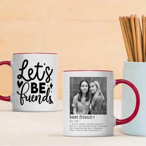 Let’s Be Friends Mug – A Sweet Start to Every Connection - 89Prints
