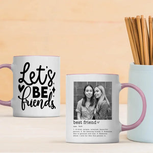 Let’s Be Friends Mug – A Sweet Start to Every Connection - 89Prints