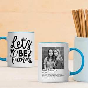 Let’s Be Friends Mug – A Sweet Start to Every Connection - 89Prints