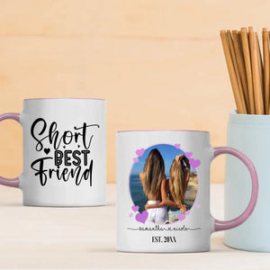 Friendship Quote Ceramic Mug – Short Best Friend Cup – 89Prints