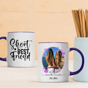 Friendship Quote Ceramic Mug – Short Best Friend Cup – 89Prints