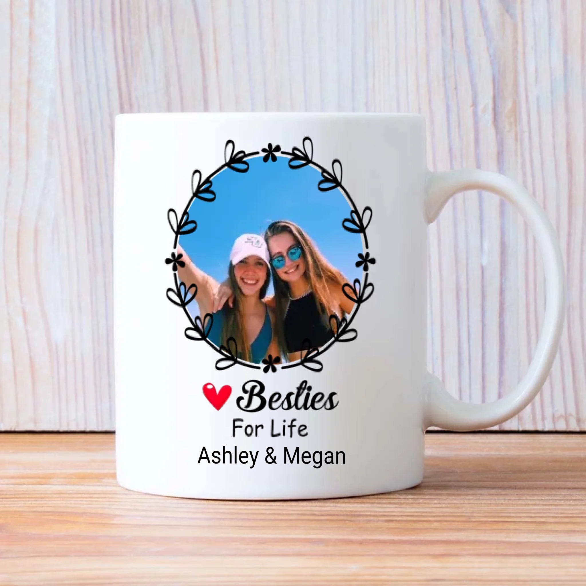 Our Friendship Isn’t a Big Thing, It’s a Million Little Things Mug – Personalized Gift-89Prints