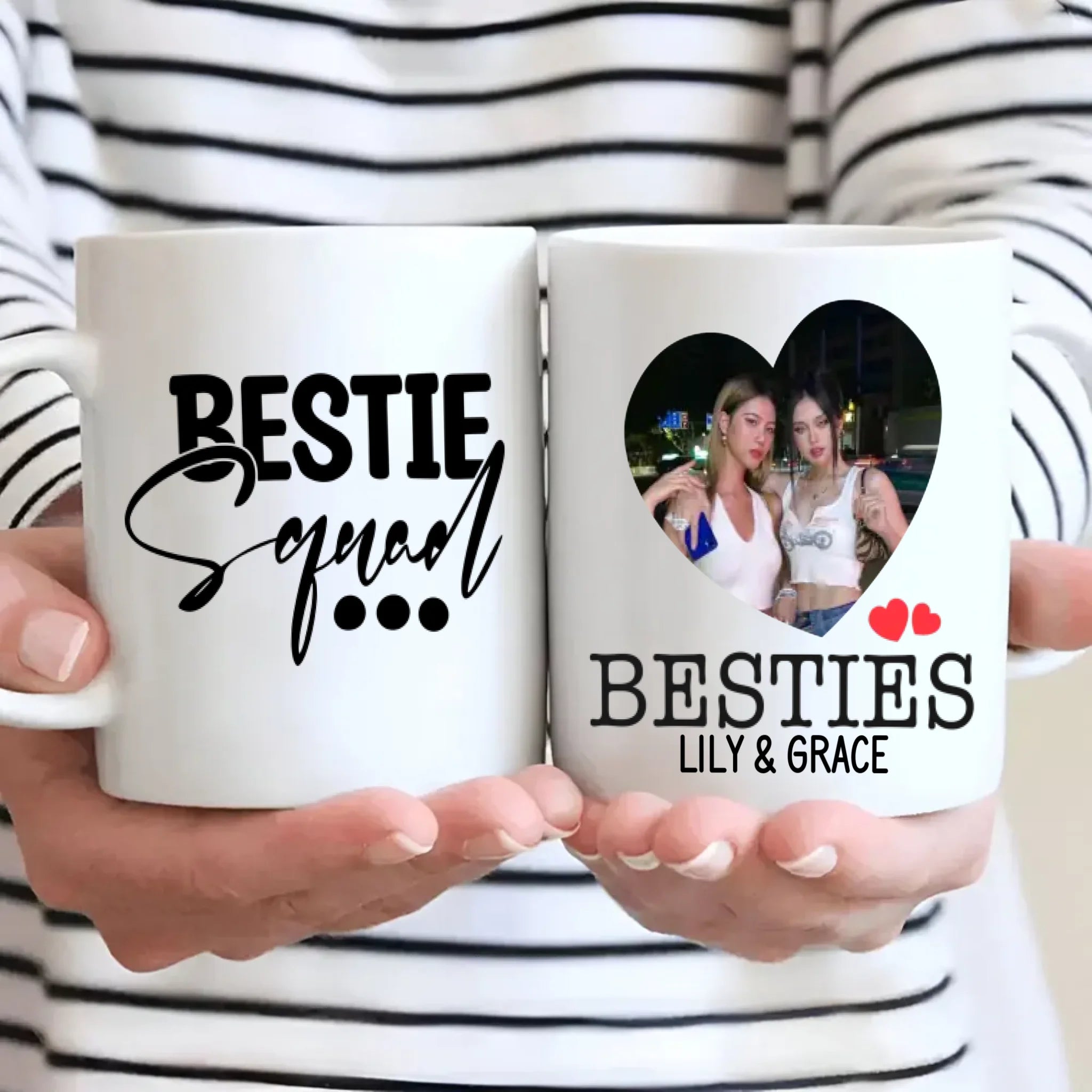 Bestie Squad Goals Mug – Personalised Custom Cup – 89Prints