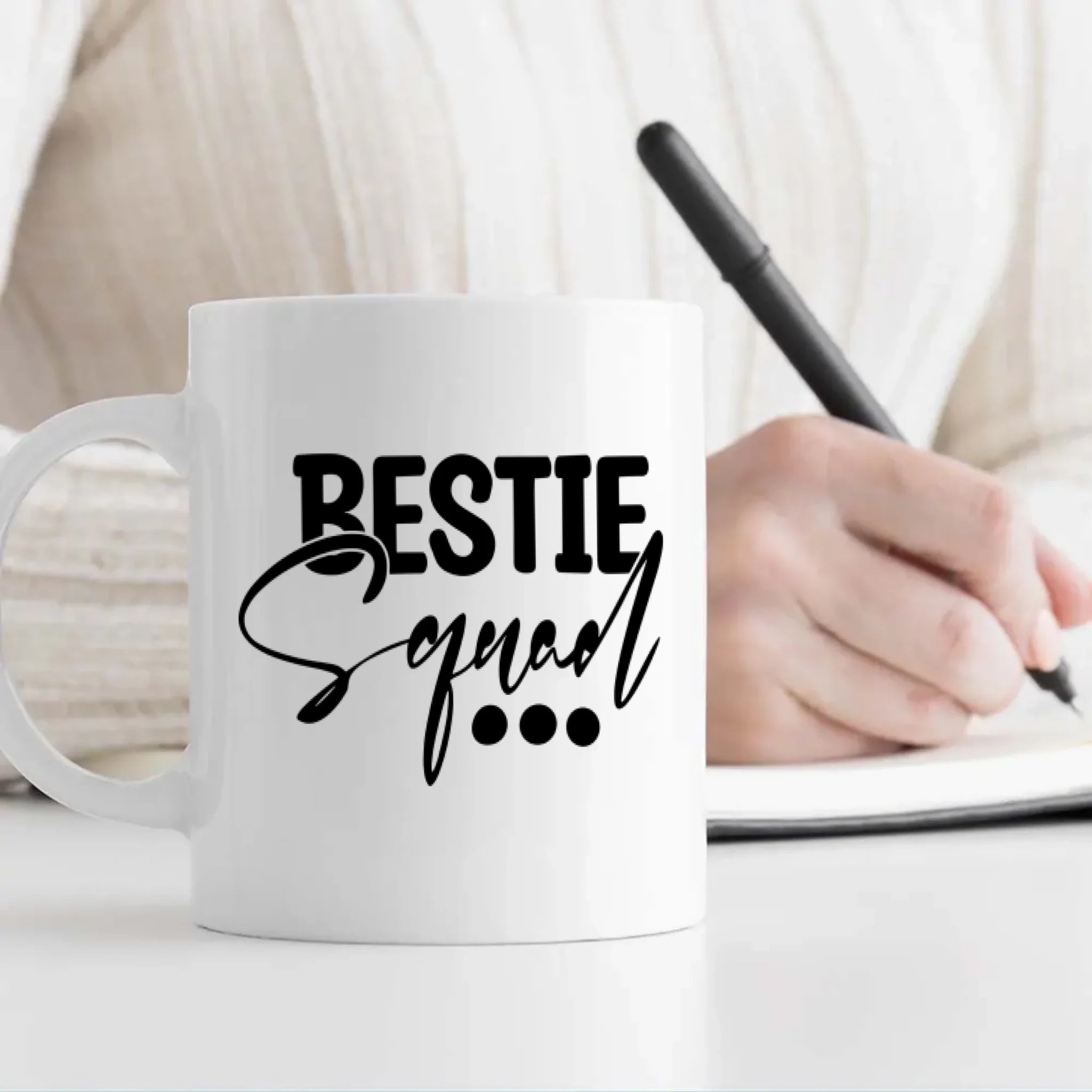 Bestie Squad Goals Mug – Personalised Custom Cup – 89Prints