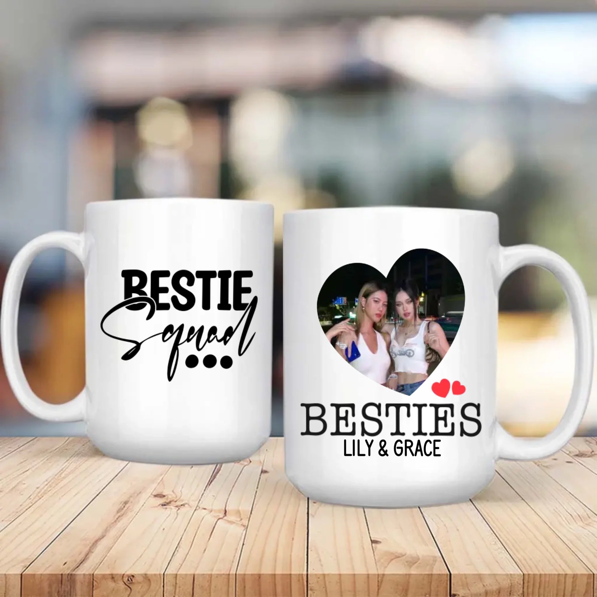 Bestie Squad Goals Mug – Personalised Custom Cup – 89Prints