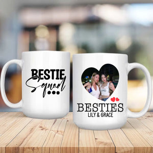 Bestie Squad Goals Mug – Personalised Custom Cup – 89Prints