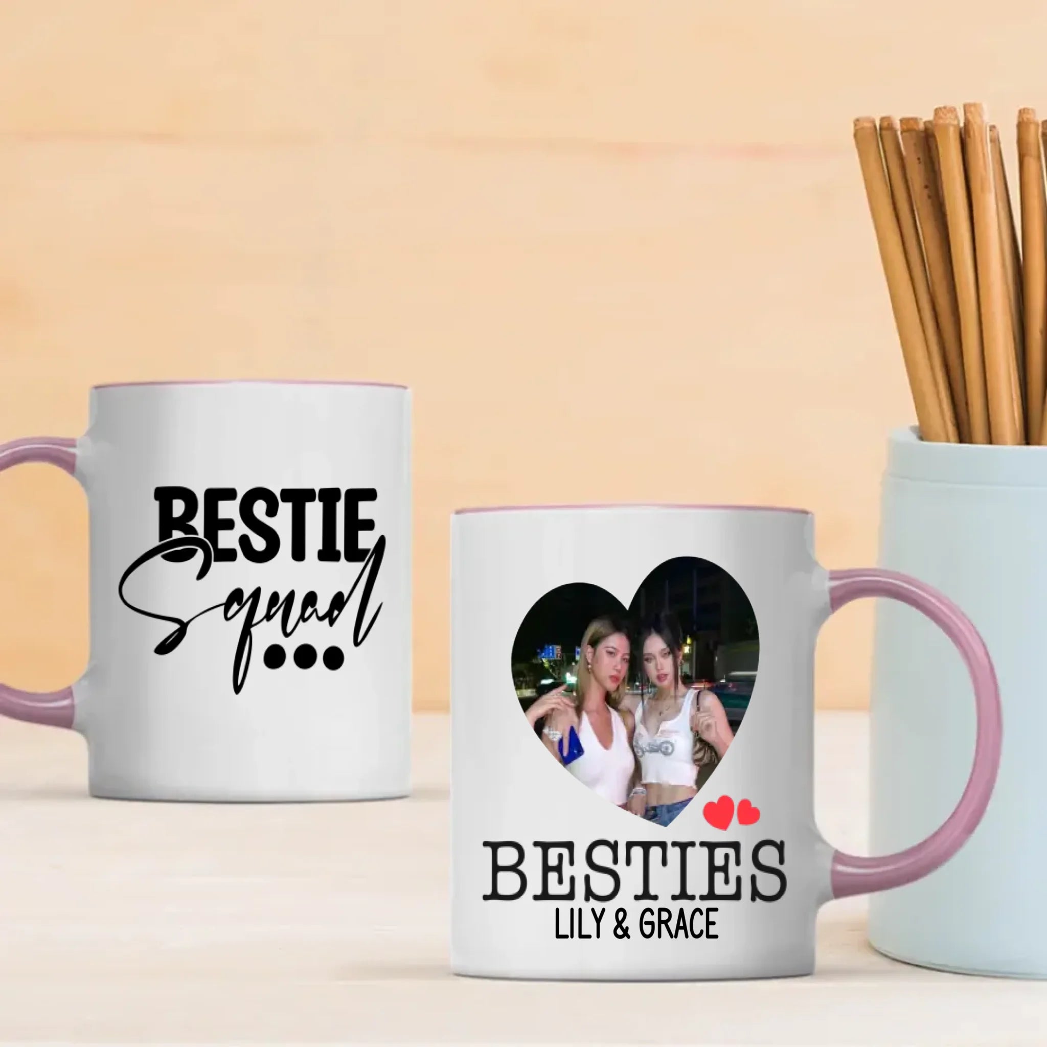 Bestie Squad Goals Mug – Personalised Custom Cup – 89Prints