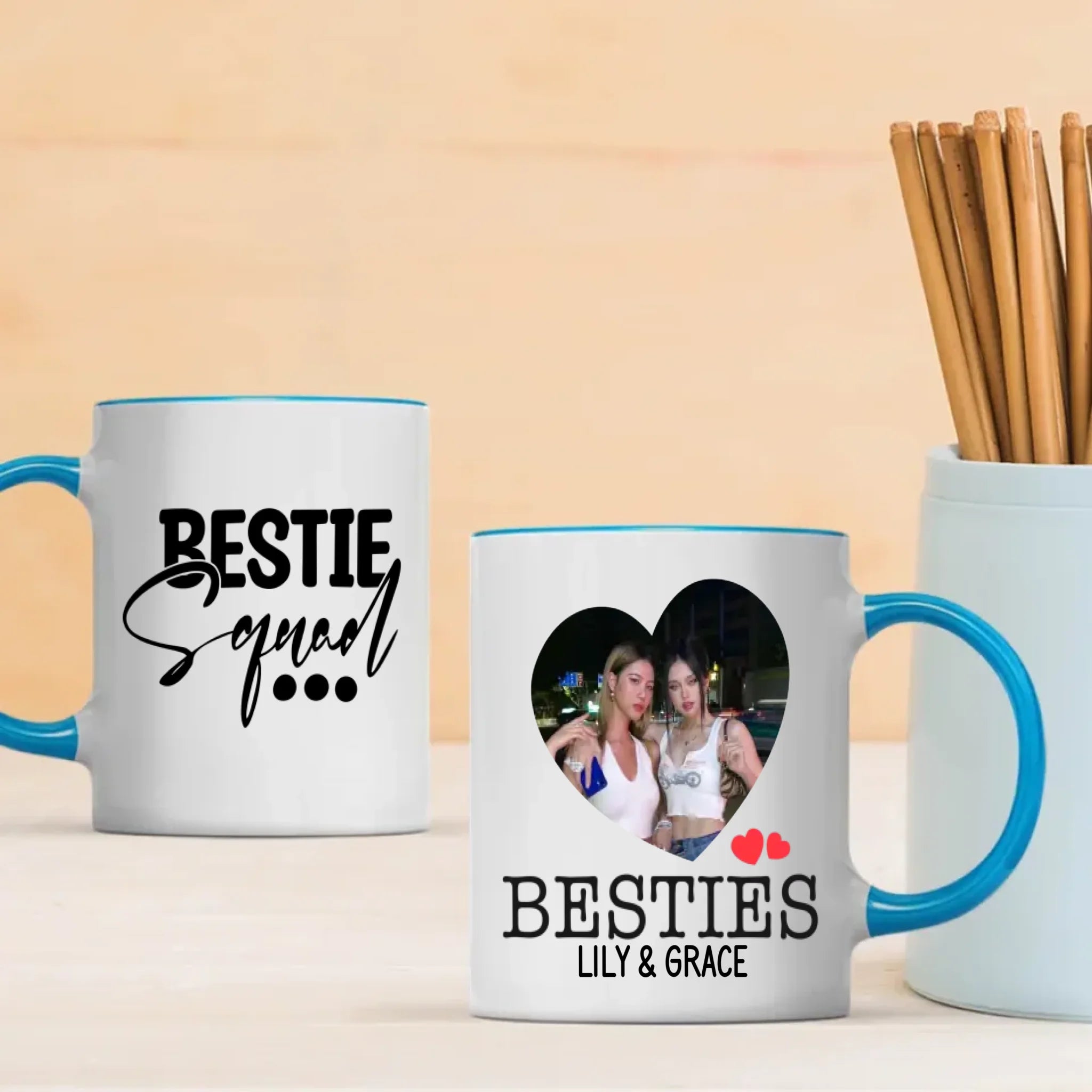 Bestie Squad Goals Mug – Personalised Custom Cup – 89Prints