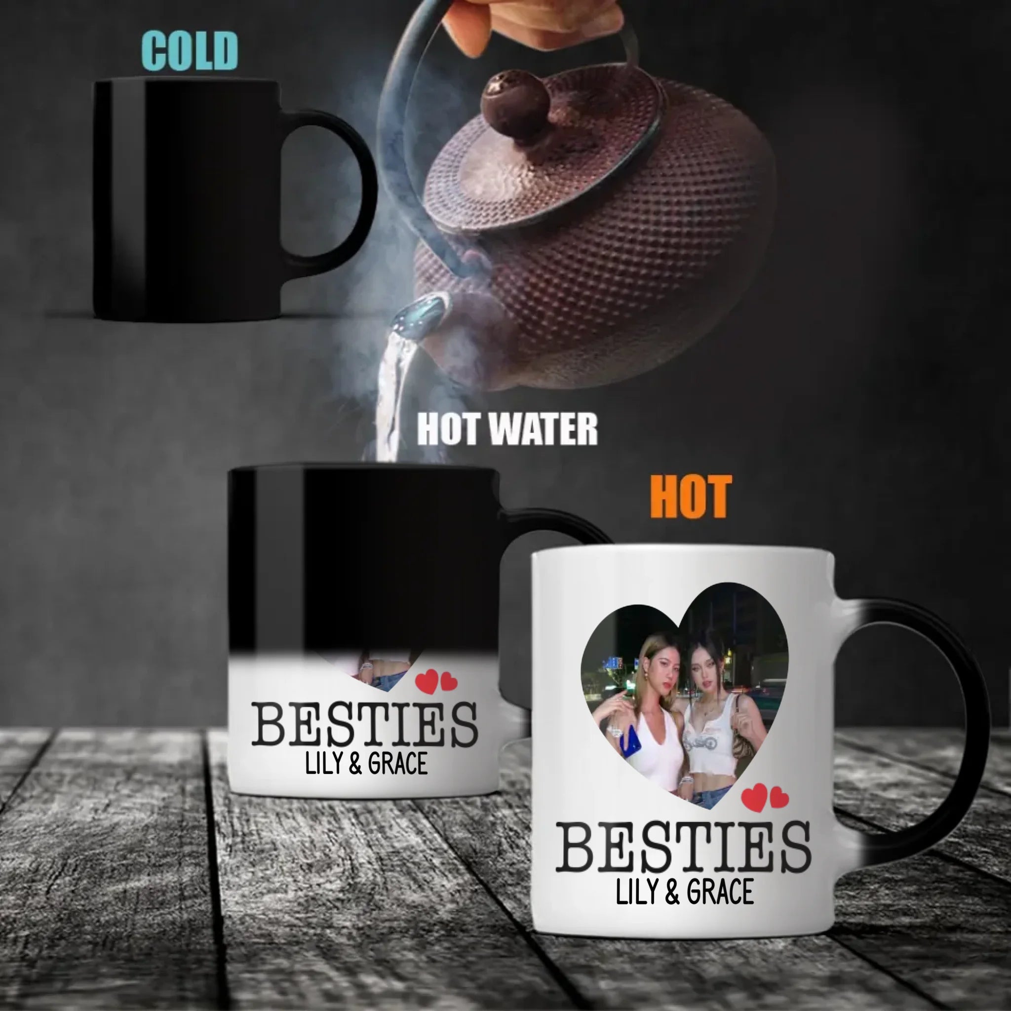 Bestie Squad Goals Mug – Personalised Custom Cup – 89Prints