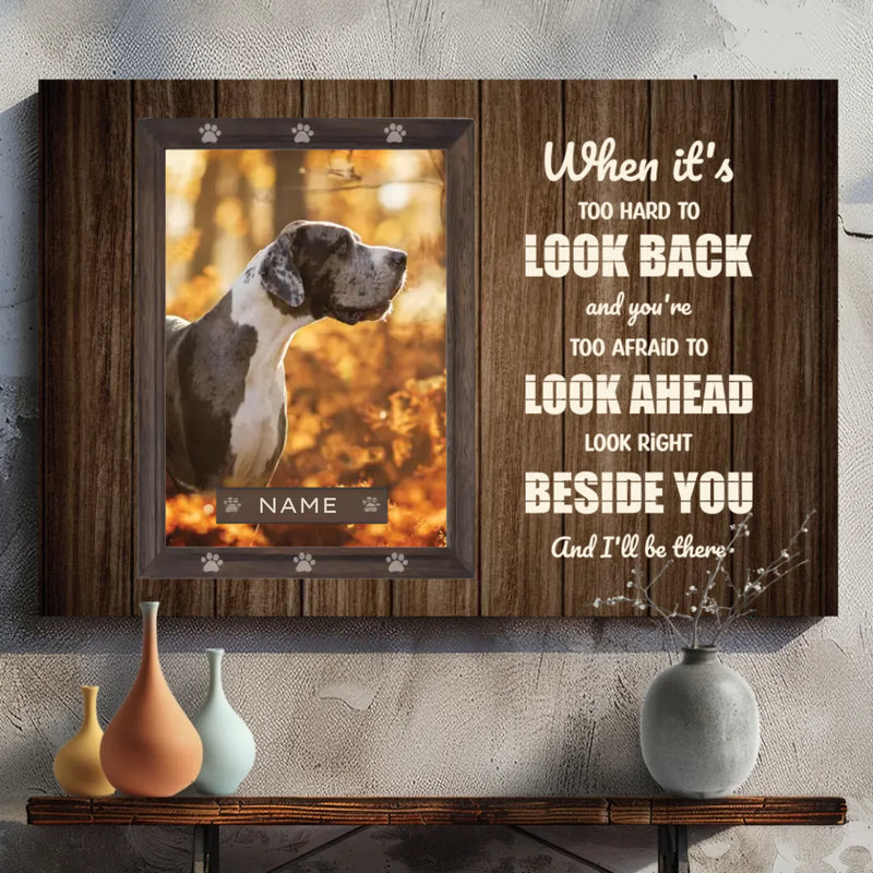 Custom Canvas Painting of Your Cute Pet - Little Corner of Love - 89Prints