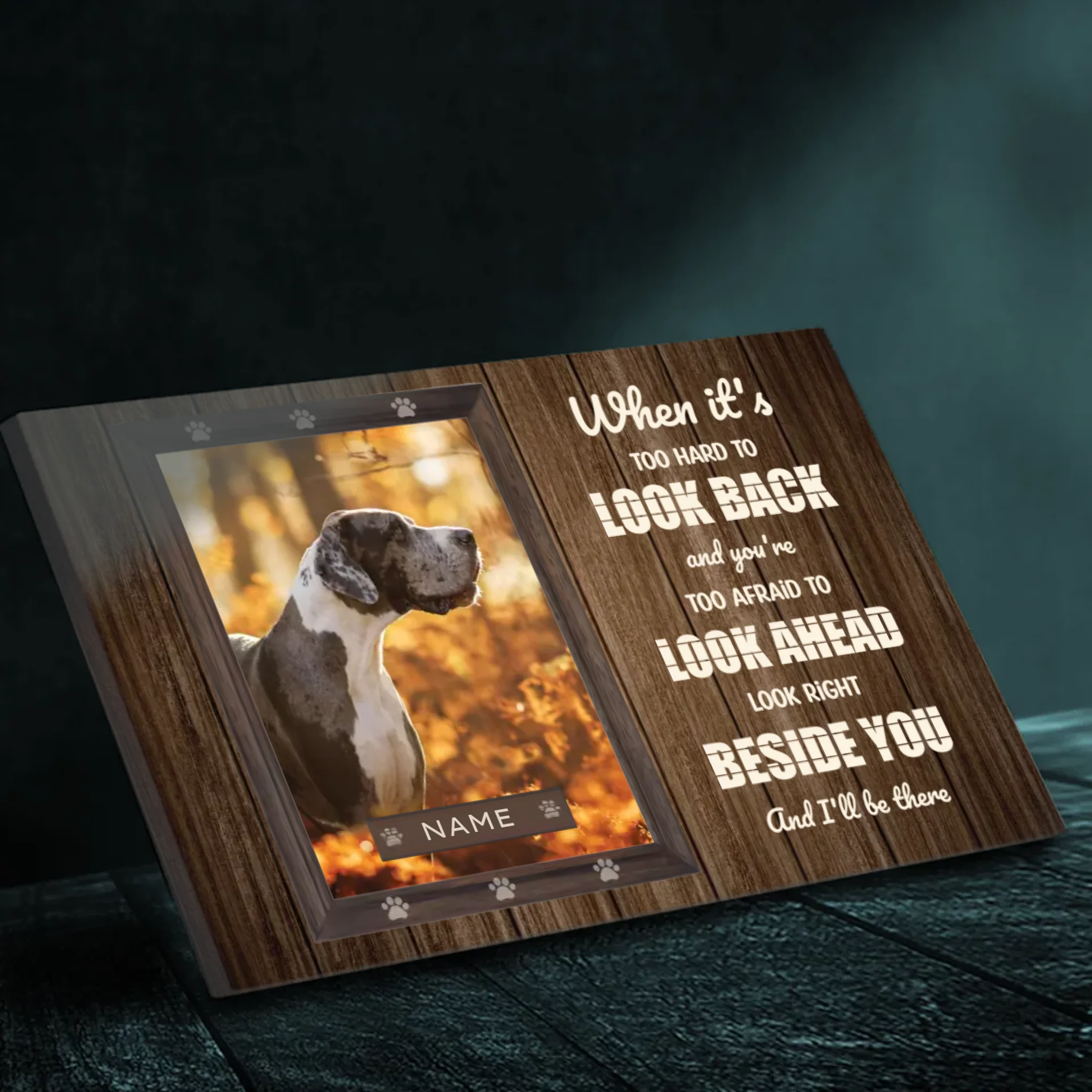 Custom Canvas Painting of Your Cute Pet - Little Corner of Love - 89Prints